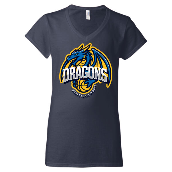 Adult Women's Softstyle® V-Neck T-Shirt Thumbnail