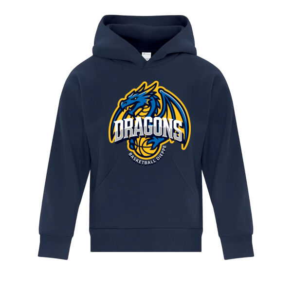 YOUTH - Fleece Hooded Sweatshirt  Thumbnail