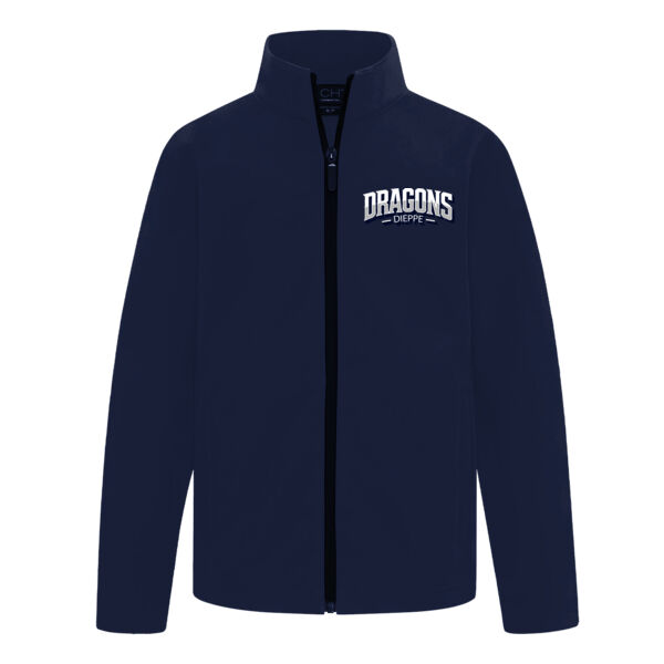 WATER REPELLENT SOFT SHELL YOUTH JACKET *Embroidered Logo & Personalized* Thumbnail
